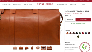 Frank Clegg - Signature Travel Duffle