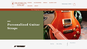 Franklin Strap - Personalized Guitar Straps