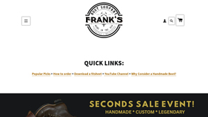 Frank's Handmade Boots - Originals & Firefighting Work Boots