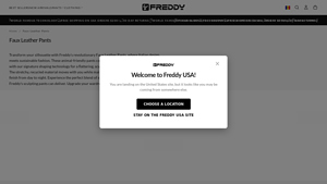 Freddy Store - Faux Leather Pants