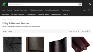 Frog Jelly Leather - Italian Suede & Oil Tan Hides