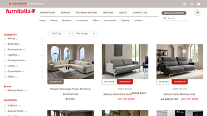 Furnitalia - Natuzzi Italia Iago Power Reclining Sectional