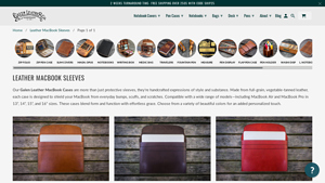 Galen Leather - MacBook Air & Pro Sleeves