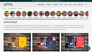 Galen Leather - Custom Leather Padfolio