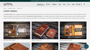 Galen Leather - Handmade Leather Journals