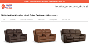 Galleria Furniture - Reclining Loveseat Latitudes