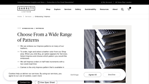 Garrett Leather - Embossing Services