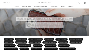 GENTCREATE - Leather iPhone Cases