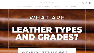 Gentcreate - Leather Types and Grades