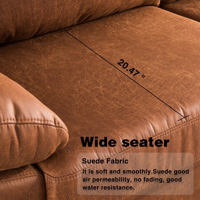 An application scenario or product detail of genuine suede sofa - Image 18