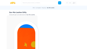 Giftly - Sav-Mor Leather Gift Card