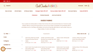 Girl Charlee - Faux Suede Fabric