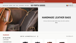 Goforth Goods - Handmade Leather Bags