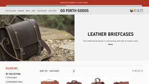Go Forth Goods - Handmade Leather Briefcases & Shoulder Bags