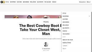 GQ - Top Cowboy Boot Brands
