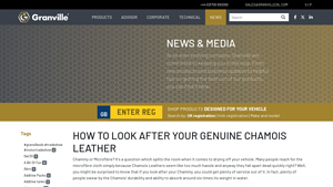 Granville Oil - Genuine Chamois Leather