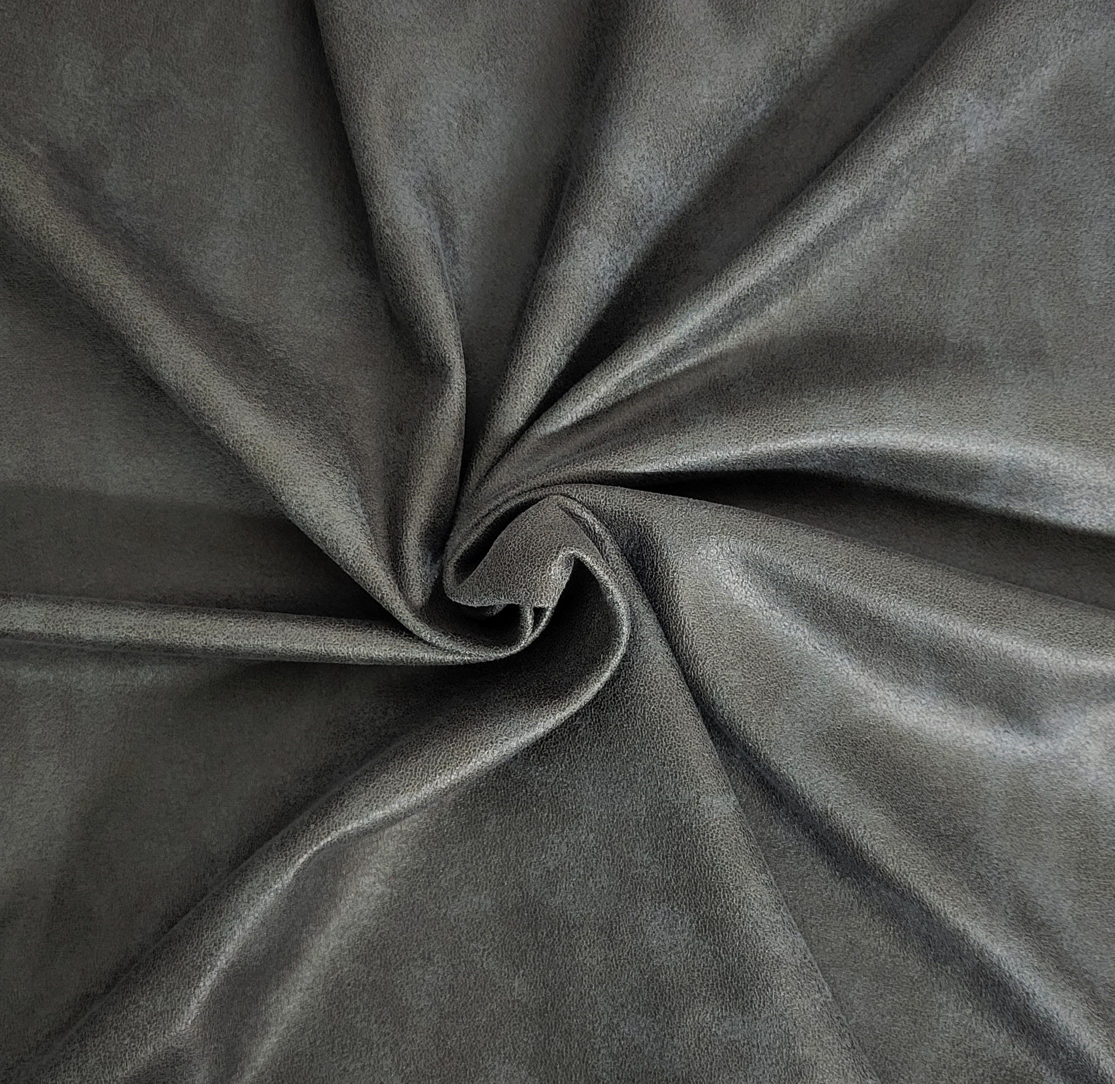 An application scenario or product detail of grey leather fabric - Image 7