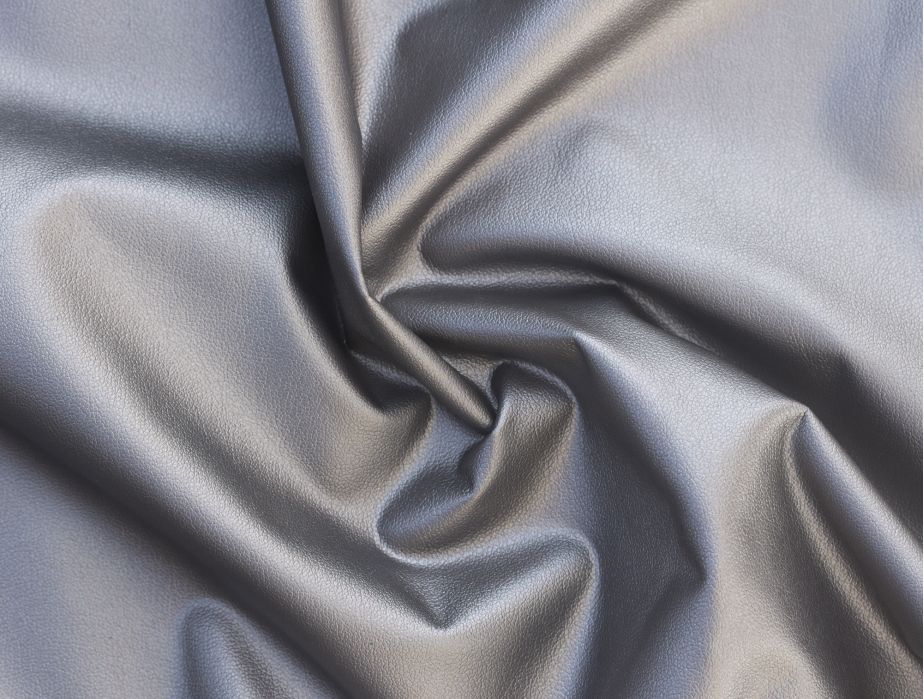 An application scenario or product detail of grey leather fabric - Image 17