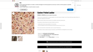 GVT Fast - Custom Printed Leather