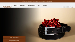 Hanks Belts - Everyday All Wear & Function Wear