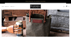 Hardmill - Leather Cast Iron Skillet Handle Cover