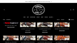 Hellhound Leather Co - Handcrafted Leather Holsters