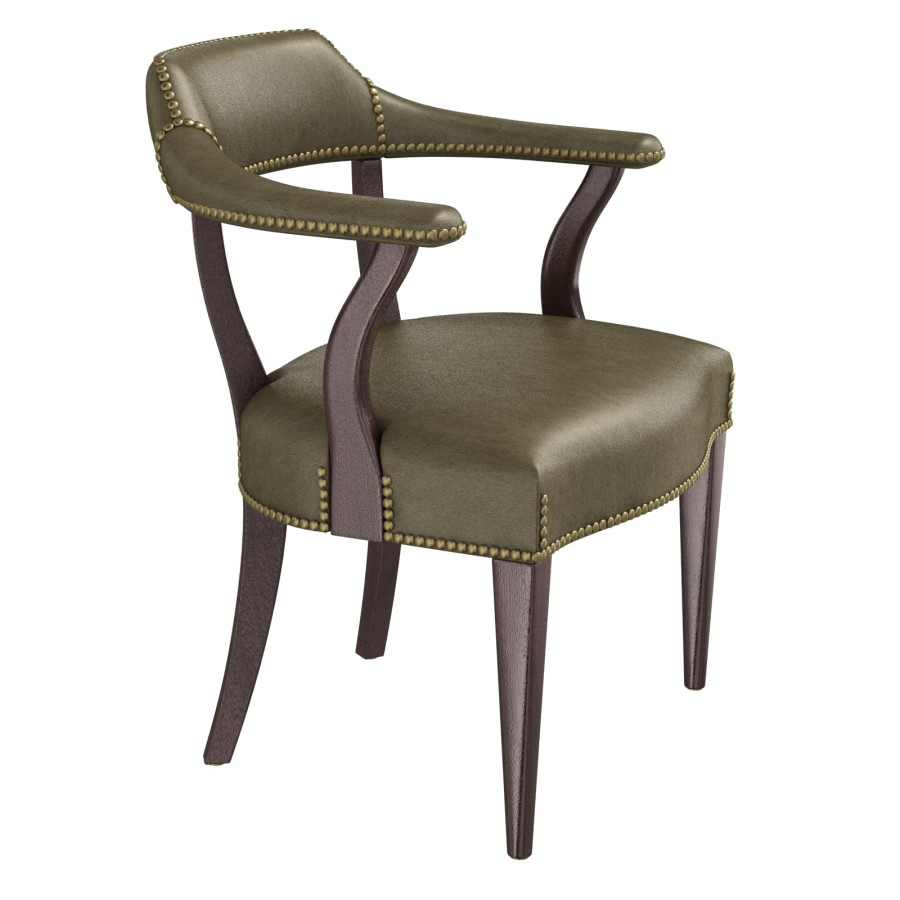 An application scenario or product detail of hickory leather company chair - Image 7