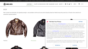 Himel Bros - Men's Bespoke Leather Jackets