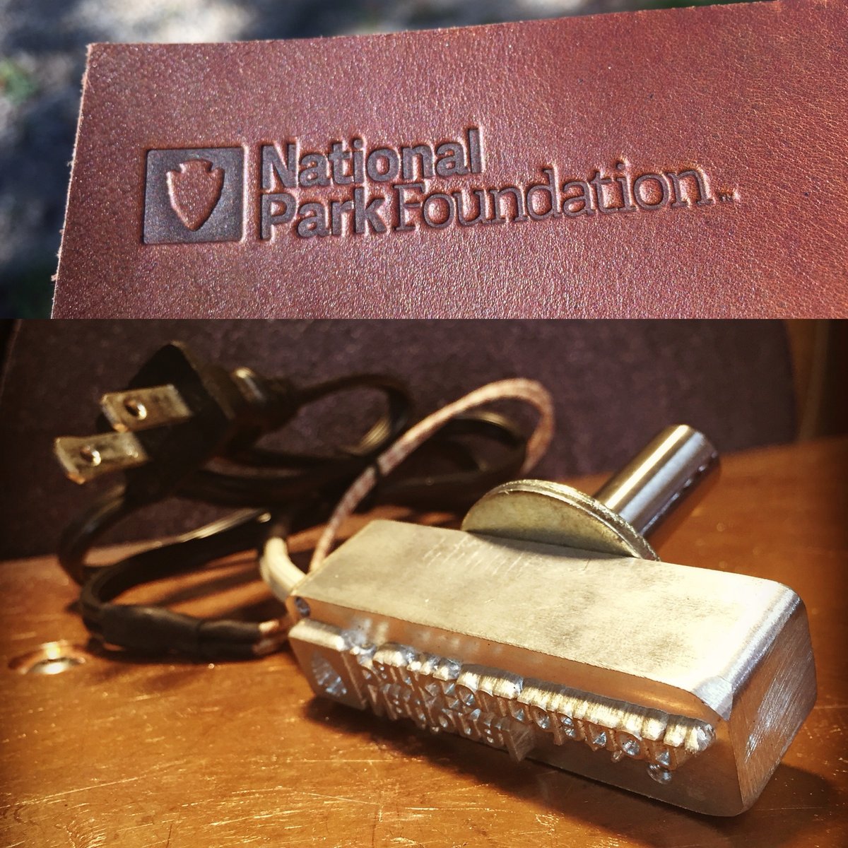 An application scenario or product detail of hot leather stamp - Image 10