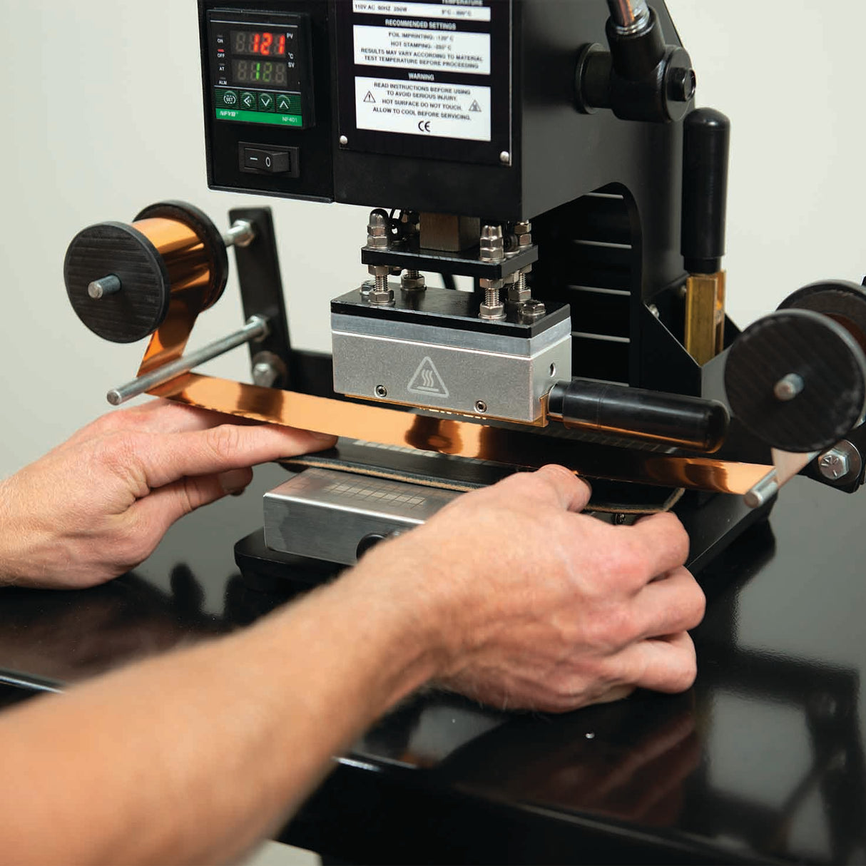 An application scenario or product detail of hot leather stamp - Image 15