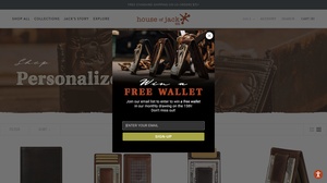 House of Jack - Personalized Leather Wallets