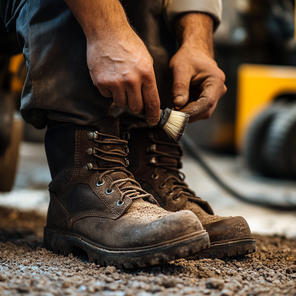 An application scenario or product detail of how to care for nubuck leather - Image 18