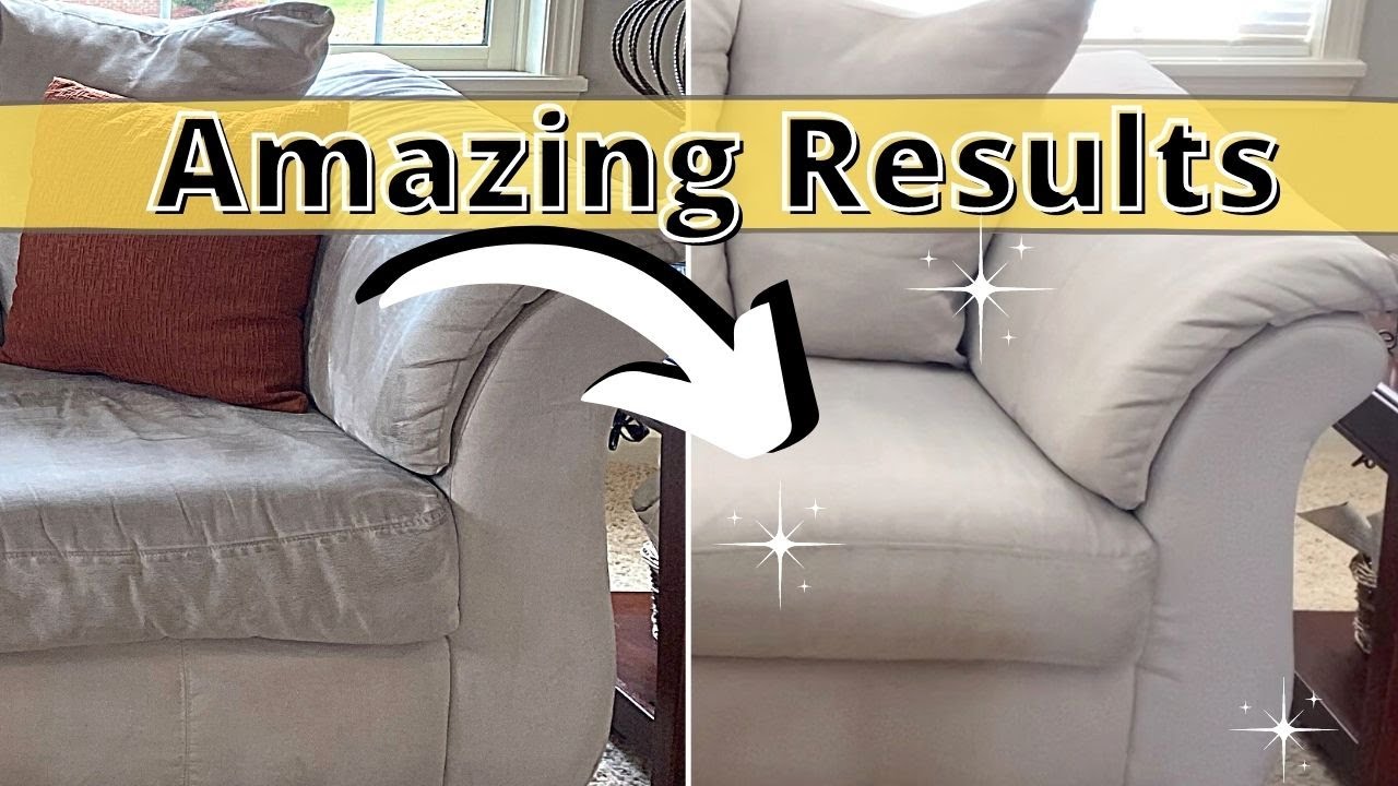 An application scenario or product detail of how to clean a microfiber couch - Image 9