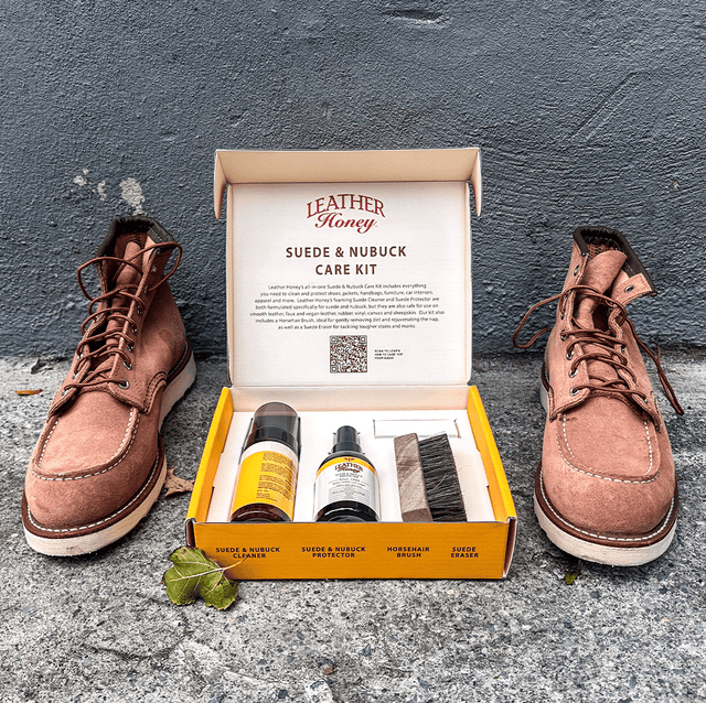 An application scenario or product detail of how to clean nubuck leather - Image 14