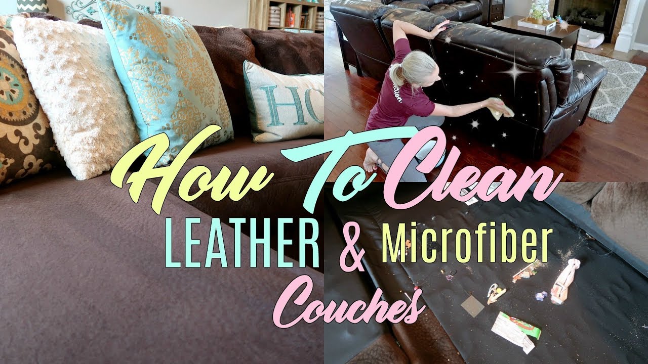 An application scenario or product detail of how to clean polyester couch that looks like leather - Image 14