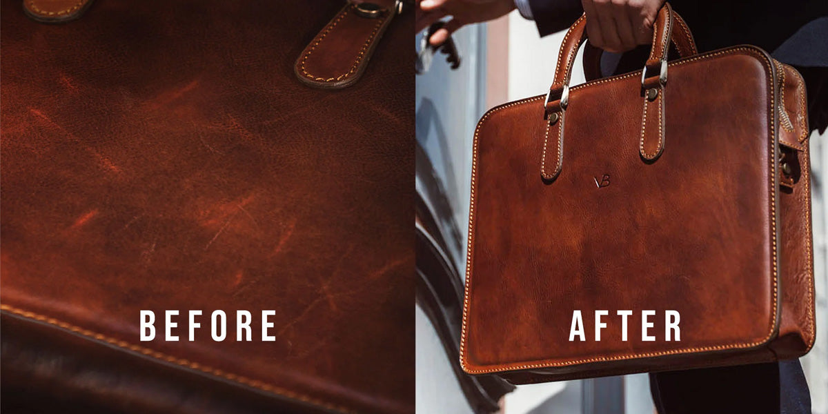 An application scenario or product detail of how to get rid of oil on leather - Image 7