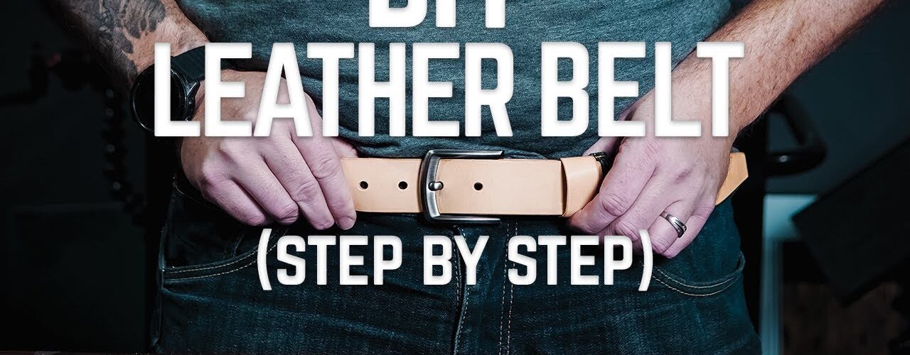An application scenario or product detail of how to make a leather belt - Image 19