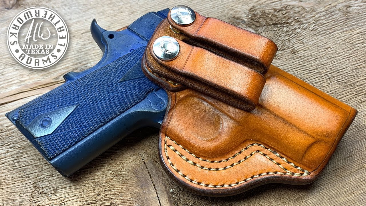 An application scenario or product detail of how to make a leather gun holster - Image 12