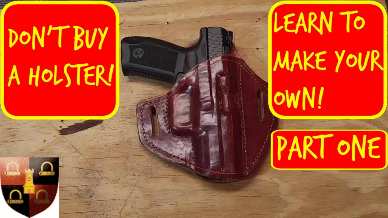 An application scenario or product detail of how to make a leather holster - Image 3