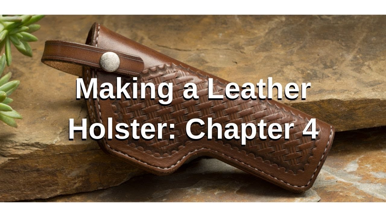 An application scenario or product detail of how to make a leather holster - Image 11