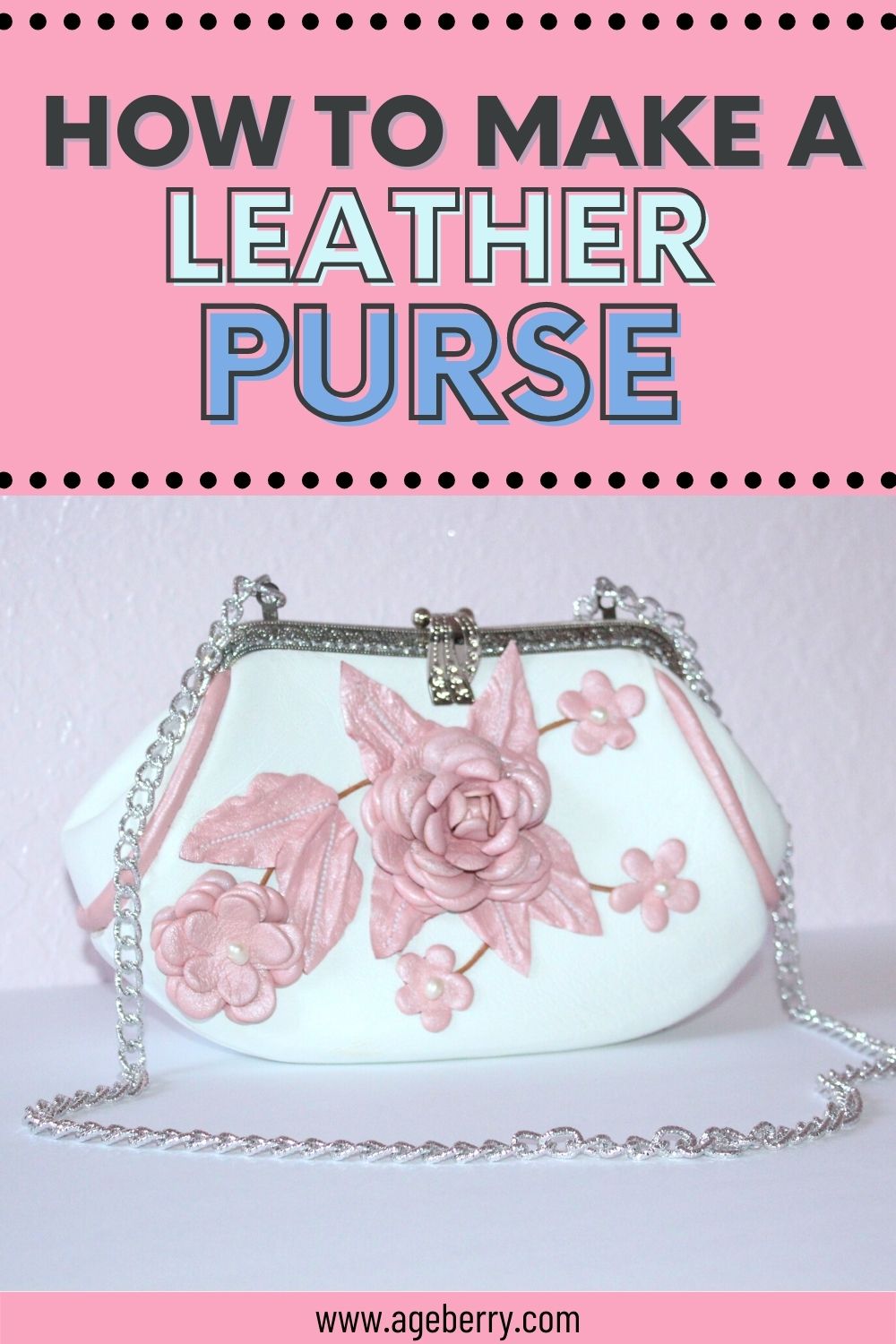 An application scenario or product detail of how to make a leather purse - Image 5