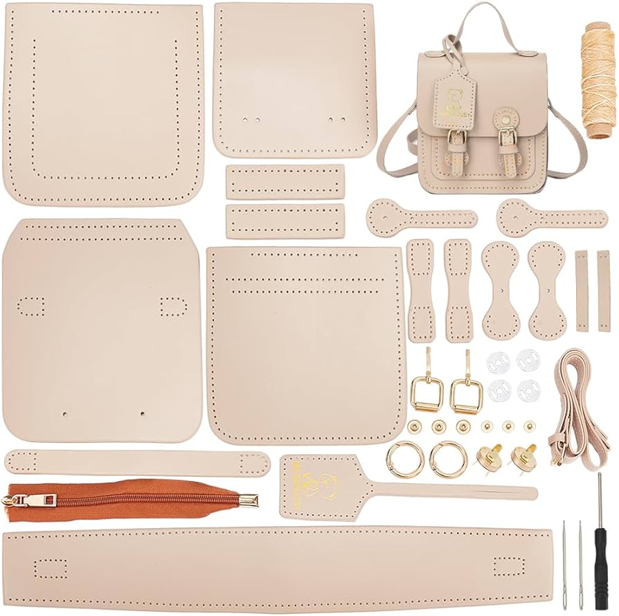 An application scenario or product detail of how to make a leather purse - Image 22