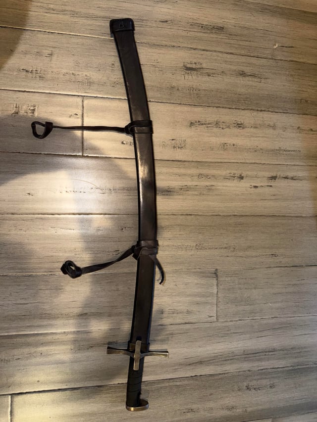 An application scenario or product detail of how to make a leather scabbard - Image 16