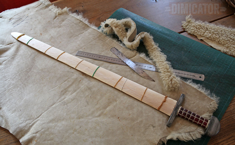 An application scenario or product detail of how to make a leather scabbard - Image 17