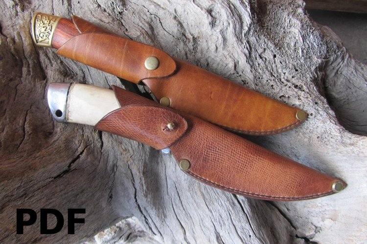 An application scenario or product detail of how to make a leather scabbard - Image 21