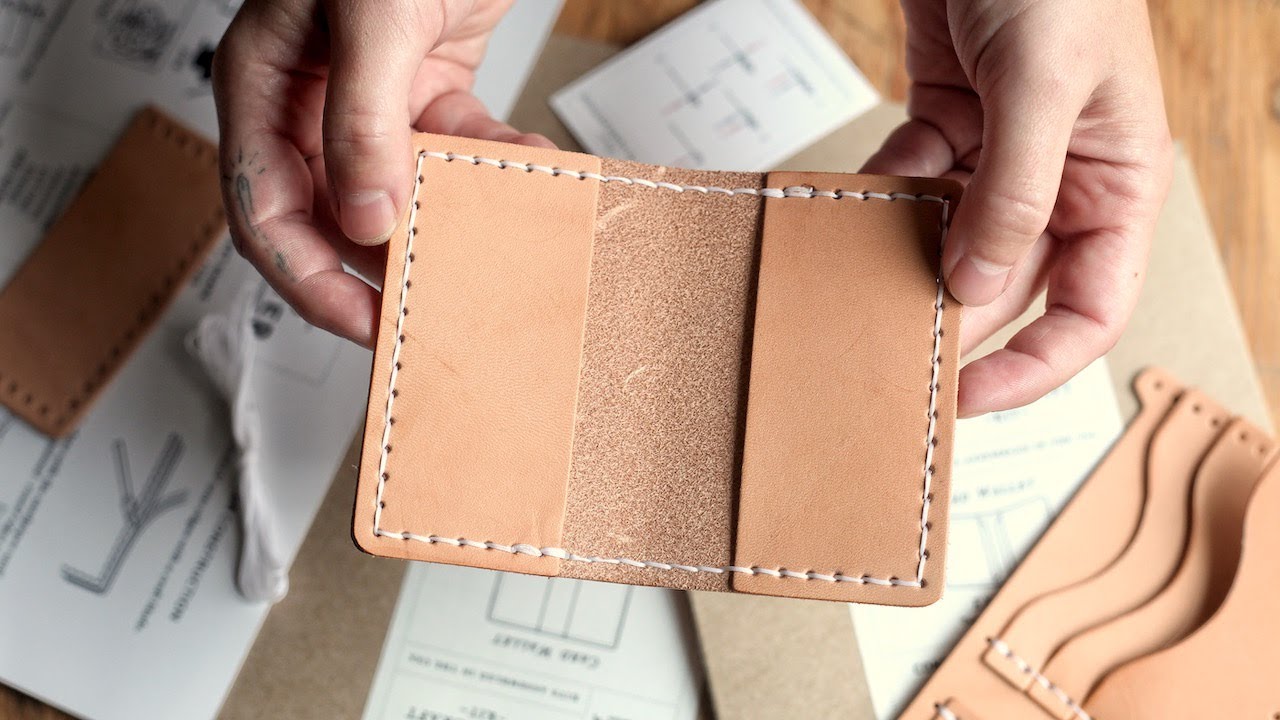 An application scenario or product detail of how to make a leather wallet - Image 17