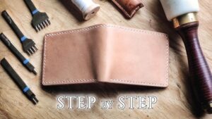 Featured image for the how to make a leather wallet guide