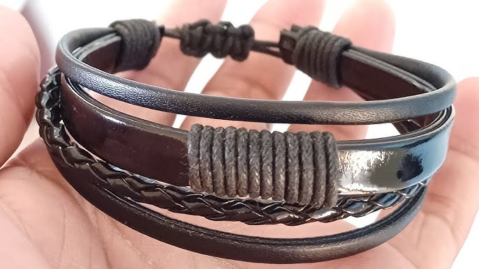 An application scenario or product detail of how to make leather bracelets - Image 8