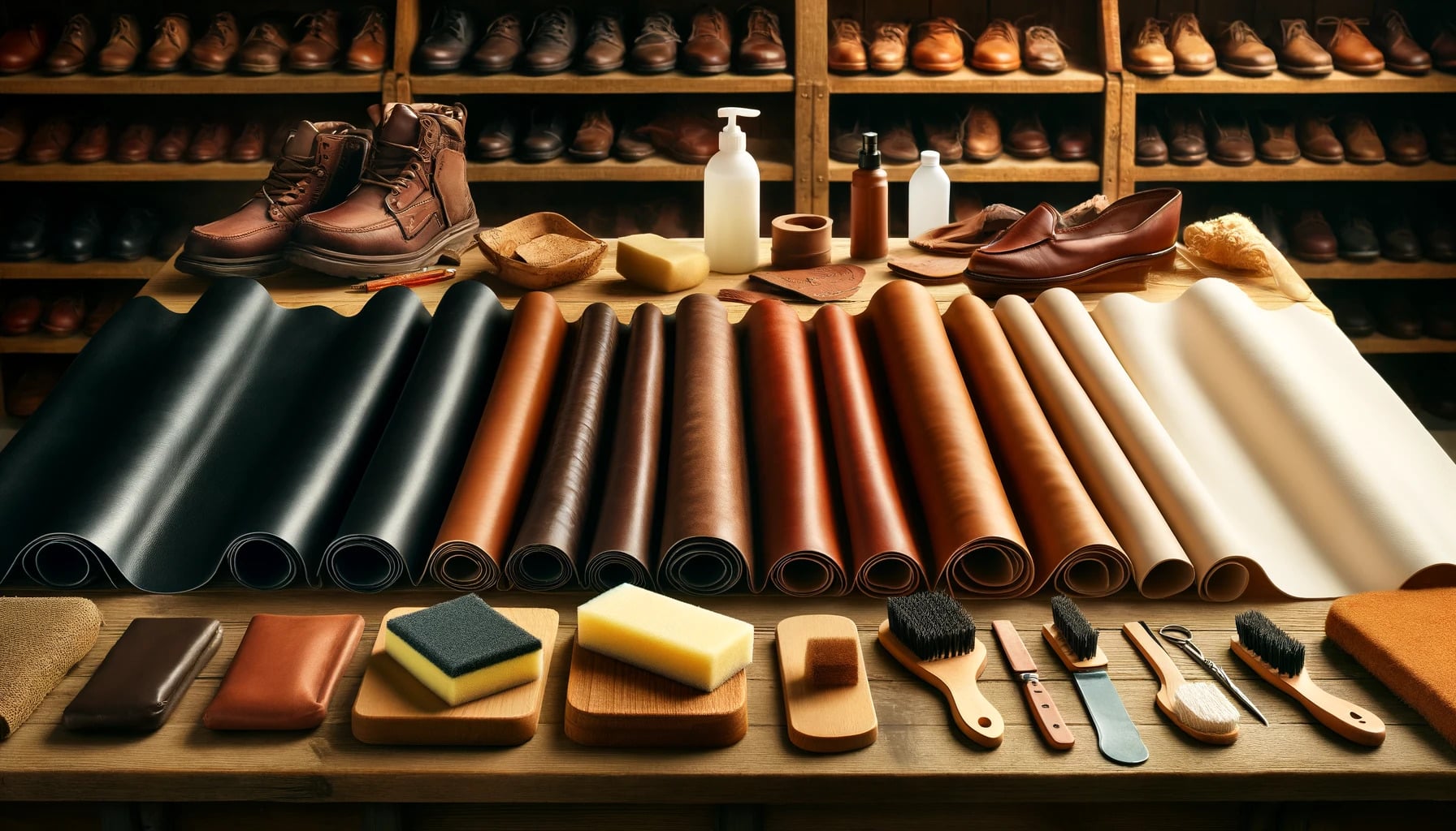 An application scenario or product detail of how to make leather soft - Image 4