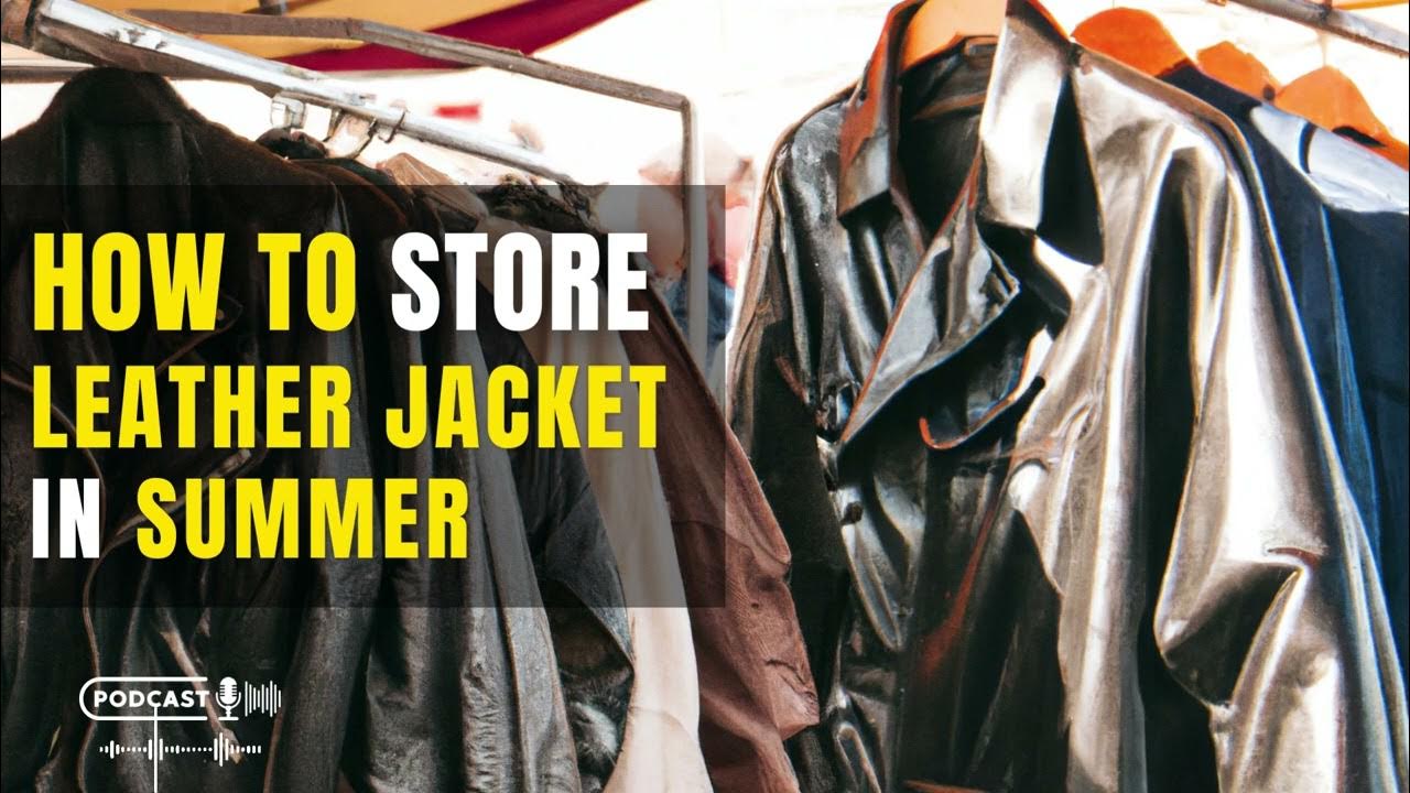 An application scenario or product detail of how to store leather clothes - Image 13